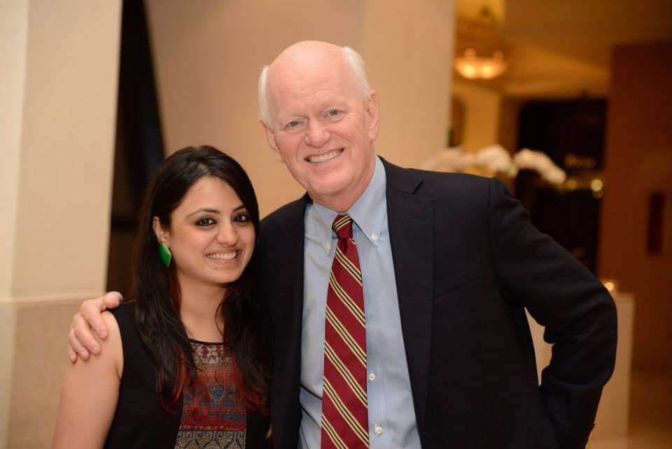 Sakshi with Dr Marshall Goldsmith